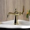 Kingston Brass KS3542KL Single-Handle Bathroom Faucet with Push Pop-Up, Polished Brass KS3542KL - alternate 2